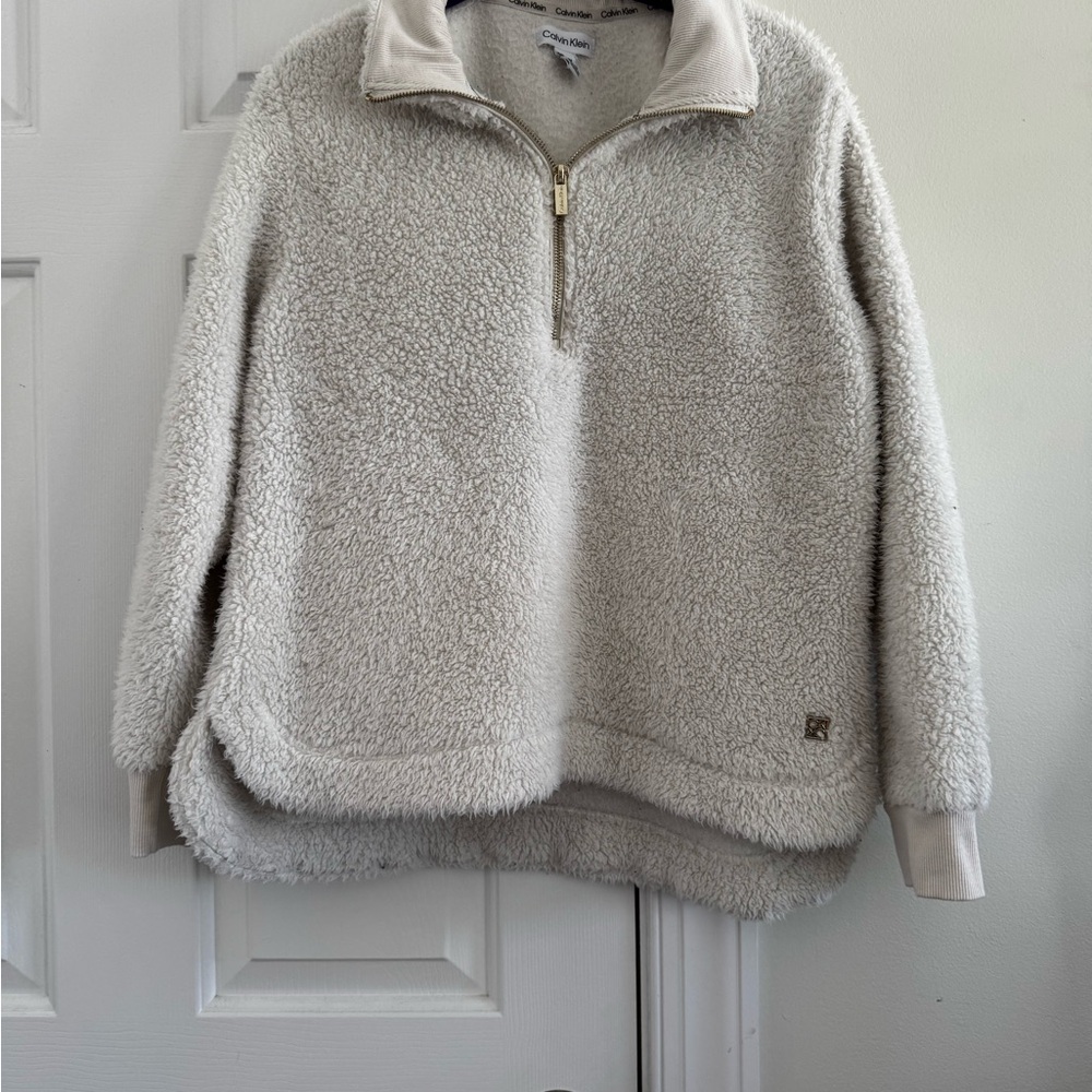 Cozy Cream Sherpa Pullover